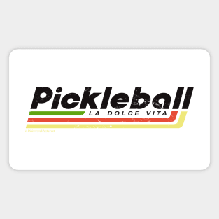 80's Vintage Pickleball T-Shirt - La Dolce Vita! Magnet